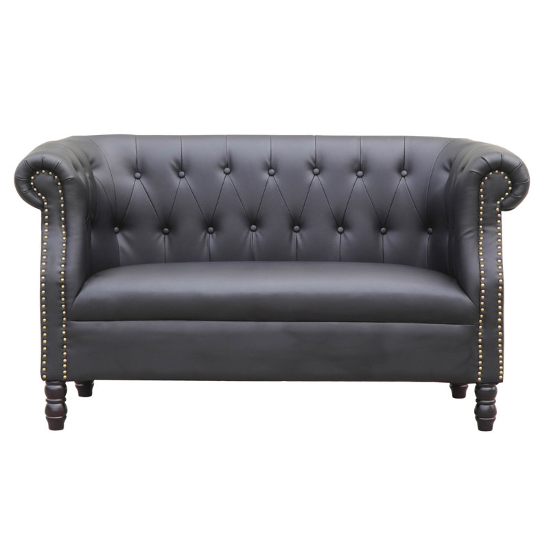 Fine Mod Imports Chester Chesterfield Loveseat & Reviews Wayfair
